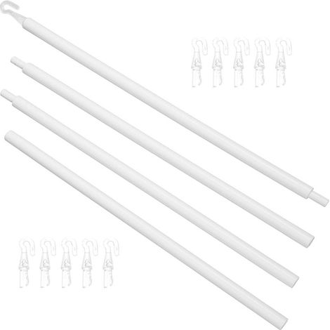 Accessoires de montage de rideaux à faire soi-même : tige pivotante pour store vénitien de 117 cm (1/5)