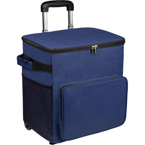 Glacière à roulettes - Légère  Glacière de voyage étanche avec poignée, 35 L, pour le jardin ou la plage