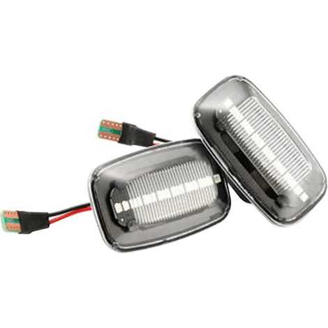 Feux de position latéraux à LED dynamiques avec clignotants intégrés pour Toyota Land Cruiser séries 70, 80 et 100 (1/5)