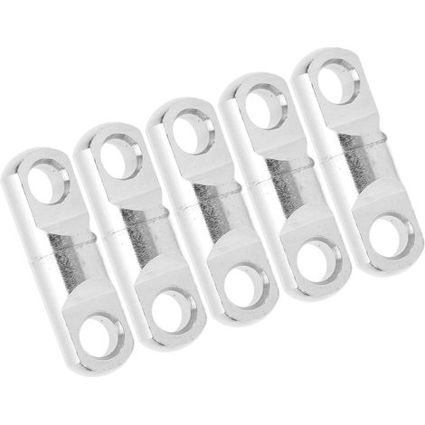 Ensemble de 9 émerillons de pêche à roulement à billes rotatif à 360° en acier inoxydable, type colonne, avec connecteur d'hameçon. (1/5)