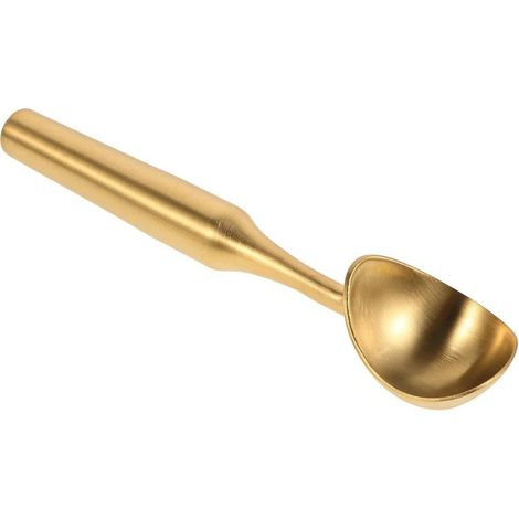TOYANDONA Cuillère à Glace Petite Dorée en Acier Inoxydable 304 (1/5)