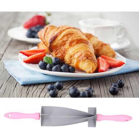 Verstellbares Rollenschneider-Set, Schneidwerkzeuge, Tortendekorationsutensilien, multifunktionales Brotmesser, Croissant-Nudelholz (1/5)