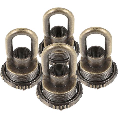 Lot de 4 anneaux de fixation à œillet pour suspension de luminaires. (1/5)