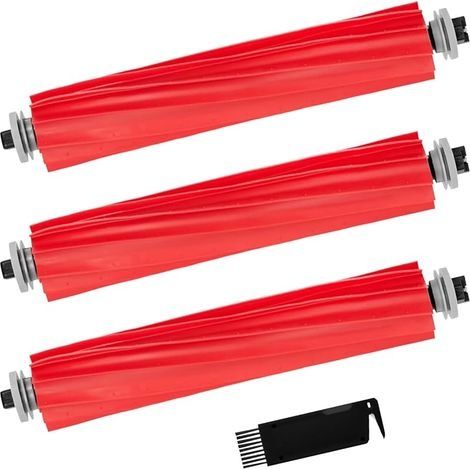 3 Brosse Kompatibel pour Roborock S7 / S7+, S7 Max Ultra, S7 MaxV / S7 MaxV Ultra / S7 MaxV Plus, S7 Pro Ultra, Q7 / Q7+ / Q7 Max / Q7 Max+, Qrevo/Qrevo S/Qrevo Pro, QV 35A / QV 35S (1/4)