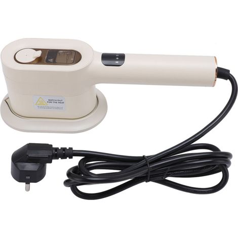 Clothes iron, digital display, automatic, constant temperature, portable, wet and dry wrinkle remover, for home and travel, EU plug (1/5)