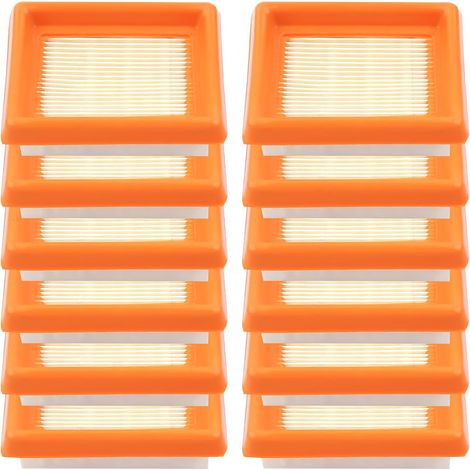 LinDuxe 12-teiliges Luftfilter-Set für Stihl FS120 FS200 FS250 FS300 FS350 FS400 FS450 Freischneider, OEM-Ersatzteile, 41341410300, Zubehör