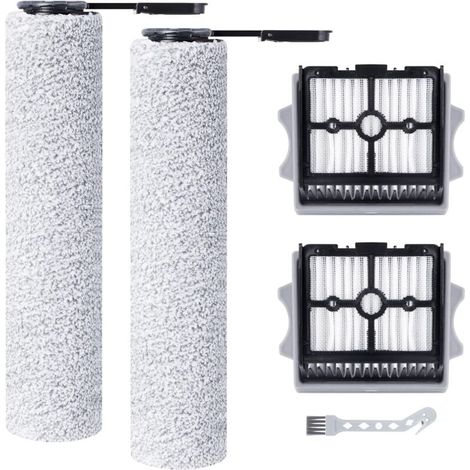 Replacement brush roll and HEPA filter for Tineco Floor One Stretch S6/Switch S6 Stretch/Switch S7 Stretch/S7 Stretch Steam/i6 Stretch/i5 Stretch Wet and Dry Vacuum Cleaner and Floor Washer (1/4)