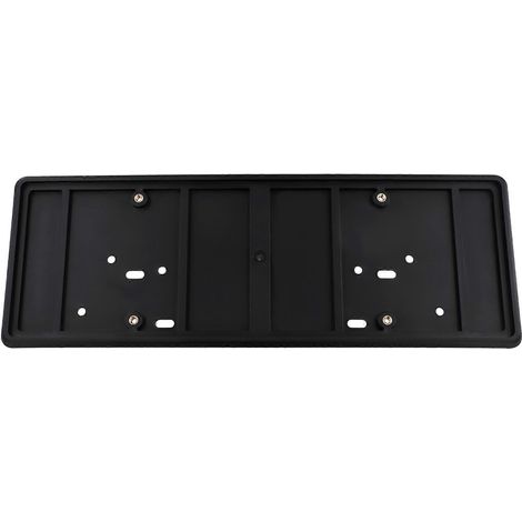 Support de plaque d'immatriculation avant pour pare-chocsréférence 68213436AC 68217847ABpour Pontiac Grand Patriot Cnoir. (1/5)