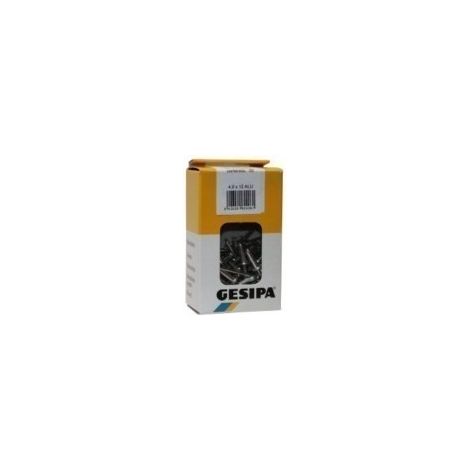 Remache Fijacion Estandar 4X12Mm Aluminio Minipack Gesipa 50 Pz