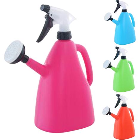 Arrosoir - Arrosoir Pulvérisateur Réglable 1 L - Pour Jardin Intérieur Extérieur Plantes D'intérieur Bonsaï Fleurs - 13 x 9,5 x 25 cm (1/5)