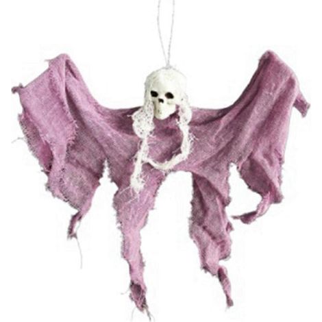 Décorations d'Halloween Crâne Fantôme Fête Maison Hantée Horreur Violet--