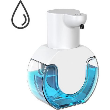 Seifenpumpe Automatischer Seifenspender 420 ml Seifenpumpe USB-aufladbar Automatischer Schaumseifenspender Schaumtechnologie Infrarotsensor für Weiß (1/5)