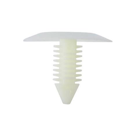 Agrafes pour fixation de câbles, blanc, universal, pack de 50 (1/2)