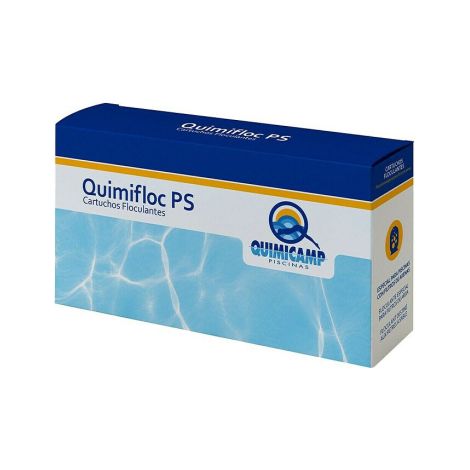 Floculante para piscina Quimicamp cartuchos 500 gr 4 piezas