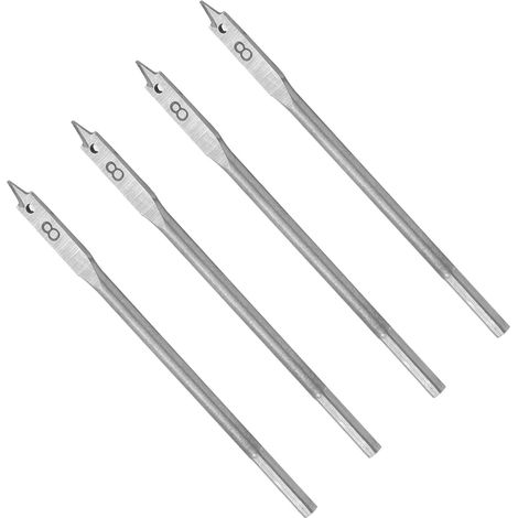 Lot de 4 forets à bois en acier à haute teneur en carbone, scie cloche de 8 mm (1/5)