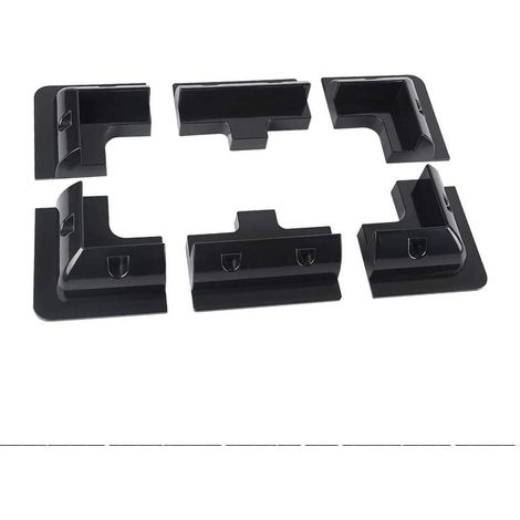 Renogy Angolari per Montaggio a Tetto Senza Fori - Per Pannelli Solari su Camper e Barche (1 Set)