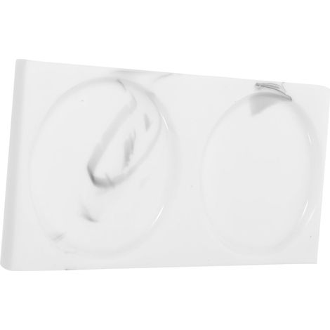 Plateau de salle de bain décoratif en résine à motif marbre (1/5)