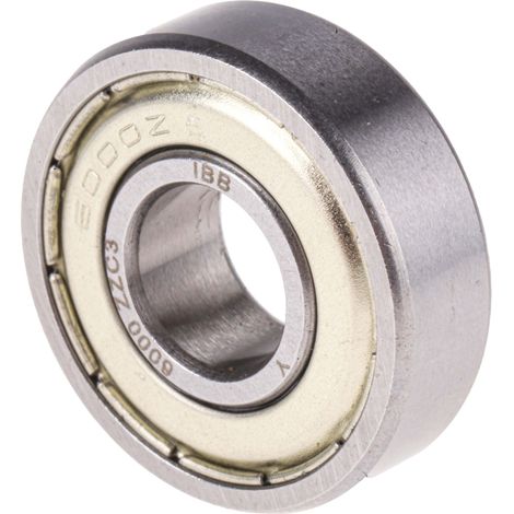 Roulement à billes blindé rigide, ø int. 10mm, ø ext. 26mm, larg. 8mm ( Prix pour 1 )