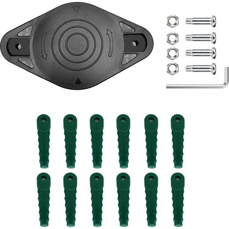 Freischneider-Messerkopf kompatibel mit Parkside PRTA 20-Li A1, PRTA 20-Li B1, PRTA 20-Li B2, PRTA 20-Li C3, PRT 300 A1, PRT 550 A1, PRT 50 A3, PRT 550 A3 (1 Freischneiderkopf