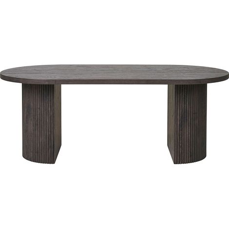 Table basse ovale BOAVISTA 120cm-Marron (1/5)