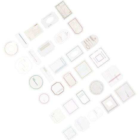 Set mit 150 Vintage-Stickern für Scrapbooking, verschiedene Designs, einfach anzubringen, minimalistische Ästhetik für Notizbücher, Tagebücher und Geschenke – Typ 2 (1/5)