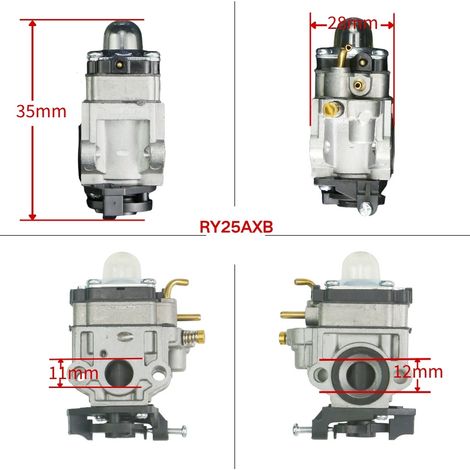 RY25AXB carburetor for Ryobi RY25 RY25AXB 25cc carburetor 308054121 (1/4)