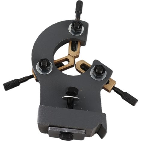 [JAMAIS UTILISÉ]Support fixe pour tour à bois, couleur grise, en métal, pour mini-tour 0618 CJ18 CJ0618A 7x12 7x14 0618‑3B (1/5)