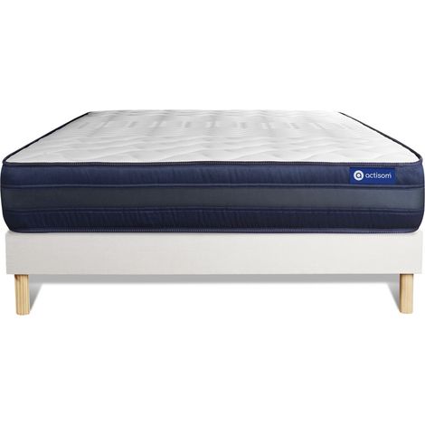 Ensemble Matelas Sommier 120x200 cm - Actilatex Tech (1/5)