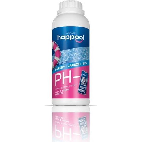 Acrylmed calcid minus polvo para reducir el ph del agua de la piscina, 1 kg
