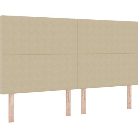 Maison Exclusive - Testiera LED con testiera Grigio Verde 180 cm Tessuto in Cords