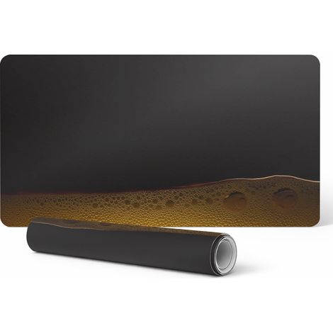 Alfombrilla protectora para escritorio, teclado y rat贸n con burbujas l铆quidas, 120x60 cm.