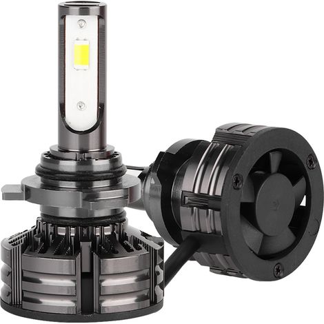 Kit 1 Ampoule LED Voiture Blanc 9012 avec Convertisseur Intégré (1/4)