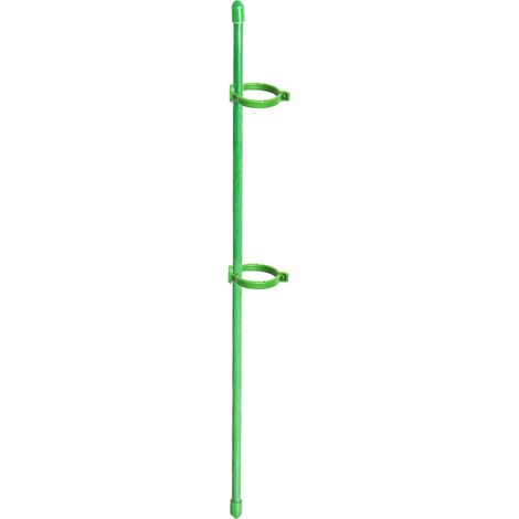 Tuteurs Plantes 180cm Lot de 10 avec 20 Anneaux Fixation Support Robuste pour Tomates et Plantes Grimpantes Jardin (1/4)