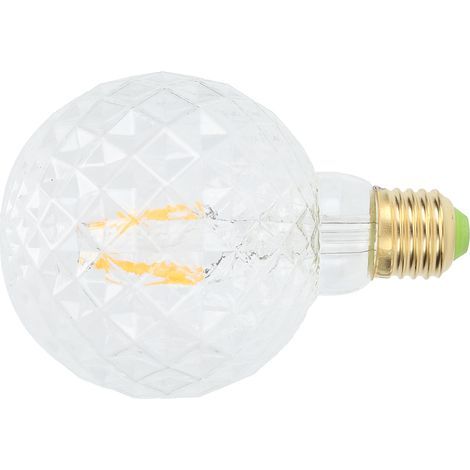 Dekorative E27 4W G95 LED-Glühbirne, Klarglas, helle Vintage-Glühlampe, 220V, Beleuchtung für Wohn-/Schlafzimmer (1/5)