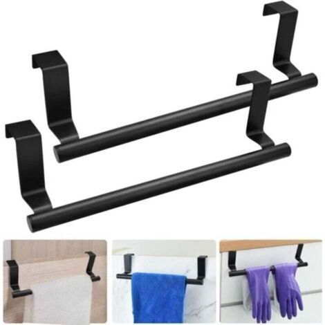2 PCS Porte-Serviettes Mural en Acier Inoxydable 23x6.2cm Porte Serviette Suspendu Support Serviette Mural Barres Porte-Serviette Porte-Serviettes de Salle de Bain Porte Serviette Inox Mural (1/4)