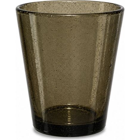 Zani Serafino ME.HO. GLASS - Bicchiere in Vetro Black Trasparent