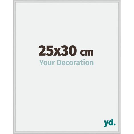 yd. - Cadre photo 25x30 - Argent Mat - Aluminium - Miami (1/5)