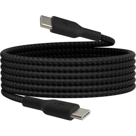 TRAHOO Lot de 2 - Un pour la Maison et Un pour le Bureau Câble iPhone Lightning 1M Certifié MFi en Nylon Tressé Anti-Déchirure compa (1/5)