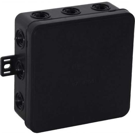 Scatola flessibile V7 100x100x41mm click nera (1/2)