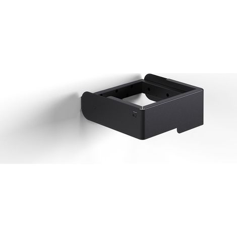 Portarifiuti da Muro Reggisacco Singolo 41,5x41,5x17 cm Grigio Antracite