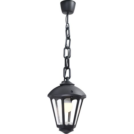 pendentif giampy 1xe27 ip55 l.21xw.21xh.21xh.75cm résine noire (1/3)