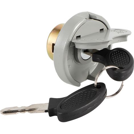 Bouchon de réservoir d'essence avec serrure et clés pour scooter GY6 4 temps 139QMB (compatible TAOTAO) (1/5)
