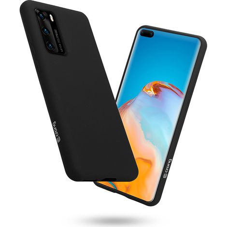 Coque Crong Color - Étui Huawei P40 (Noir) (1/5)