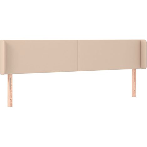 Maison Exclusive - Testiera ad Orecchio Cappuccino 183x16x78/88 cm in Similpelle