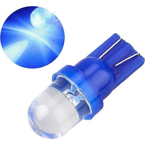 Lot de 40 ampoules LED T10 W5W 194 168 pour climatiseur, liseuse, éclairage intérieur de voiture, plaque d'immatriculation, plafonnier, 12 V, bleu/blanc (1/5)
