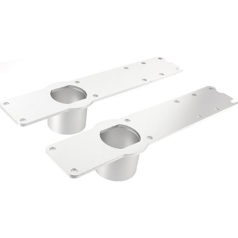 Collecteur d'admission en alliage d'aluminium avec boulons F81Z-9E434-DA, compatible Ford F250 F350 F450 F550 7.3L 96-03, couleur argent (1/5)