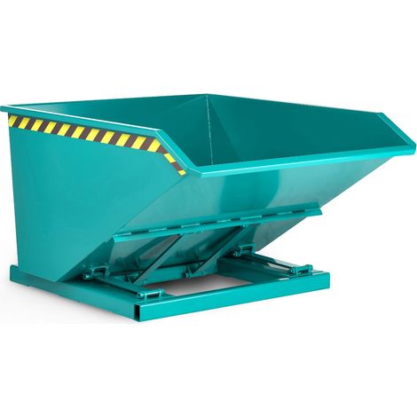 RR Industrietechnik Muldenkipper Typ RTK-50 830x1450x780mm 500dm³ RAL 5018 Türkisblau