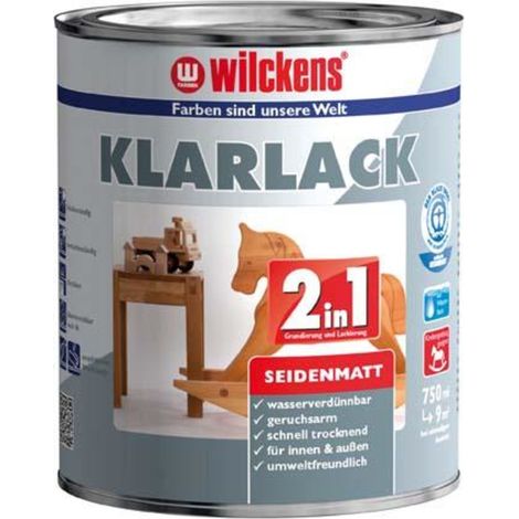 Wilckens Klarlack 2in1 seidenmatt 0,375l 12400000030