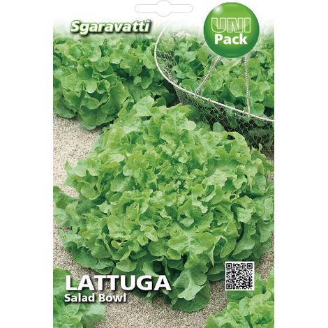 Semi per Ortaggi e Vegetali Lattuga Salad Bowl Sgaravatti 20 Pezzi
