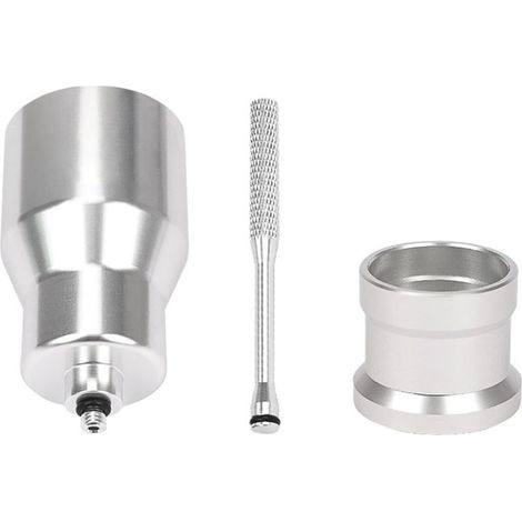 Entonnoir d'huile de frein pour vélo en alliage d'aluminium avec base de butée, disque de purge hydraulique pour montagne (kit de VTT) (1/4)